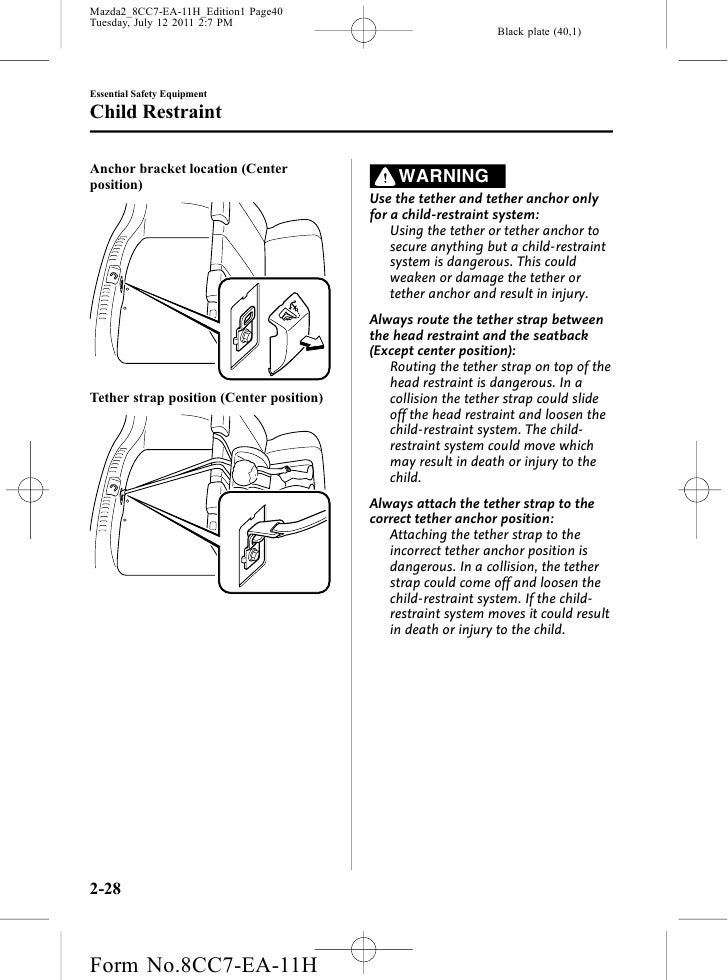 Mazda 2 owners manual Mazda 2 owners manual